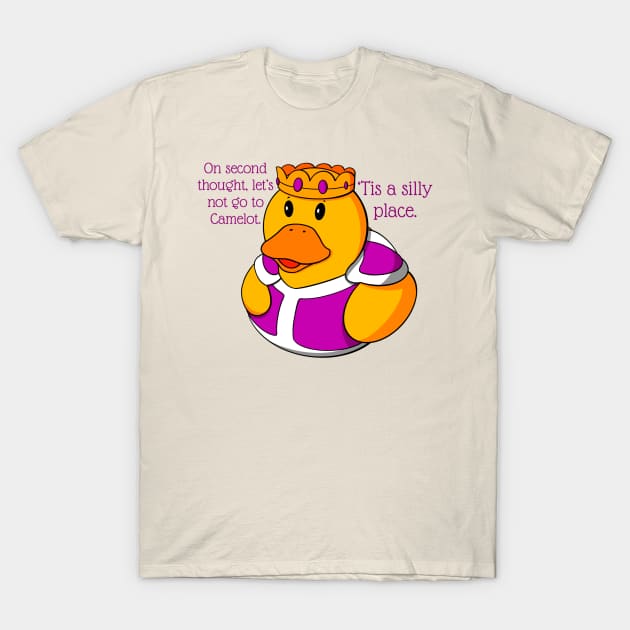 Rubber Duck King T-Shirt by Alisha Ober Designs